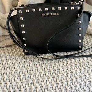 MICHEAL Michael kors studded crossbody bag